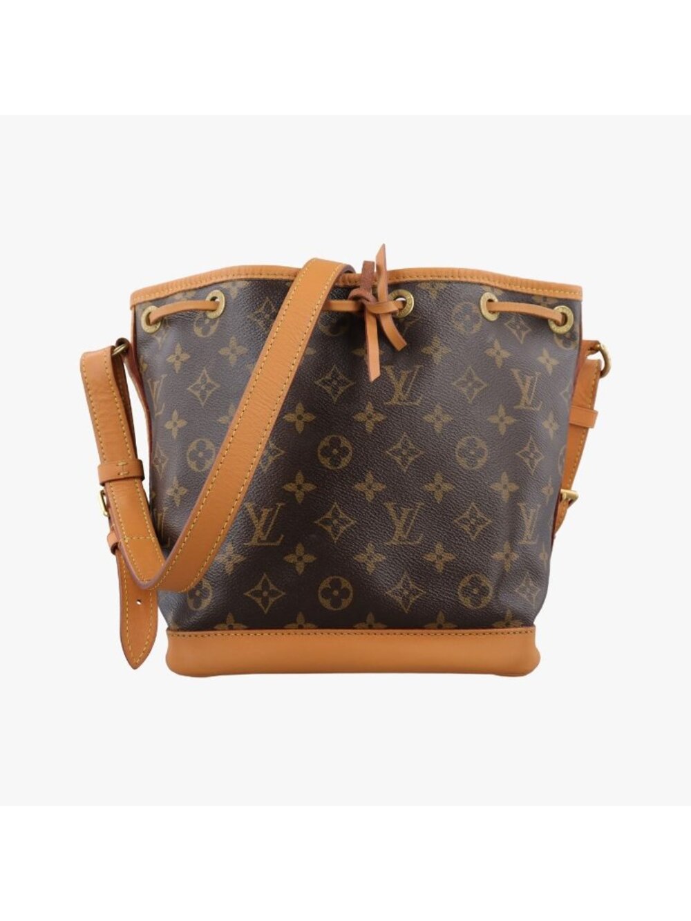Louis Vuitton Noe BB Monogram Brown Canvas Bucket Bag